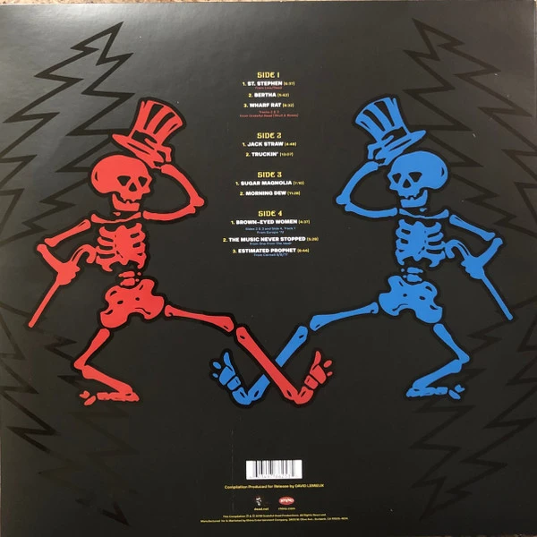 Виниловая пластинка GRATEFUL DEAD BEST OF THE GRATEFUL DEAD LIVE