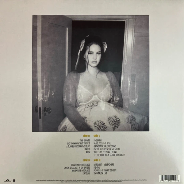 Виниловая пластинка LANA DEL REY DID YOU KNOW THAT THERE'S A TUNNEL UNDER OCEAN BLVD
