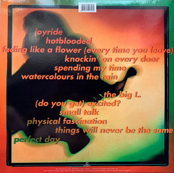 Виниловая пластинка ROXETTE JOYRIDE (30TH ANNIVERSARY EDITION)