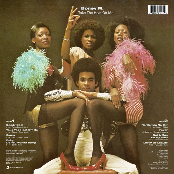 Виниловая пластинка BONEY M. Take the Heat off Me (1975)
