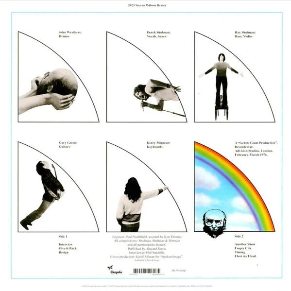 Виниловая пластинка GENTLE GIANT IN'TERVIEW