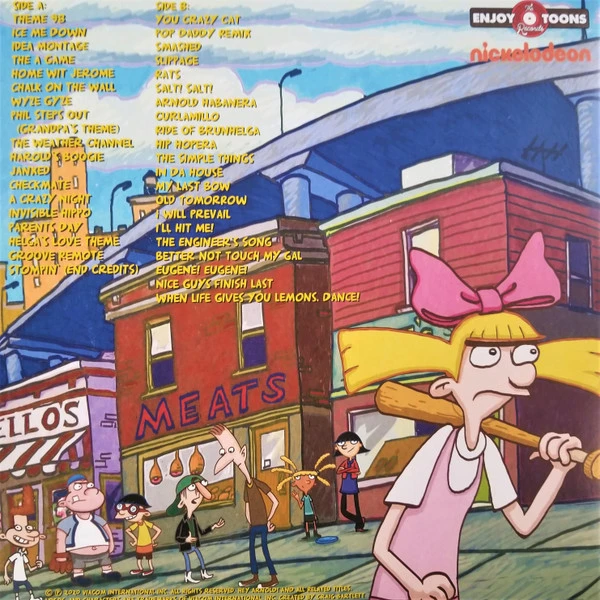 Виниловая пластинка JIM LANG HEY ARNOLD! THE MUSIC VOL.1