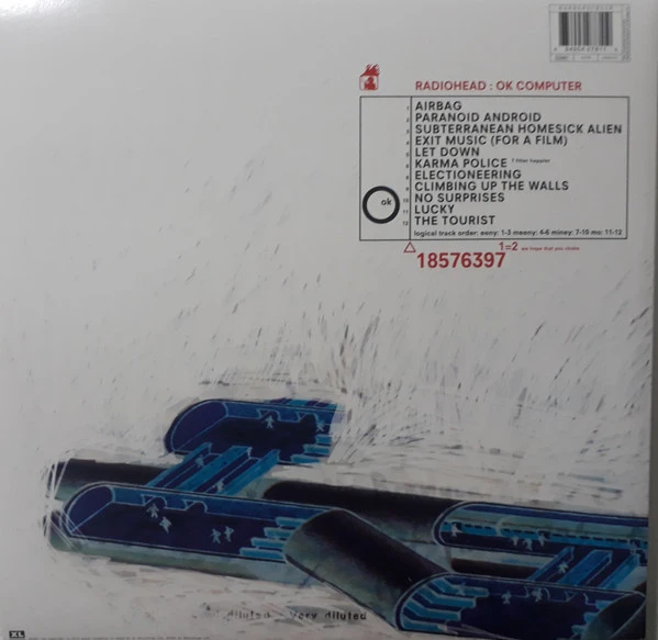 Виниловая пластинка RADIOHEAD OK COMPUTER