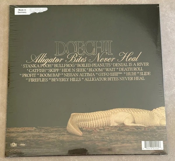 Виниловая пластинка DOECHII ALLIGATOR BITES NEVER HEAL