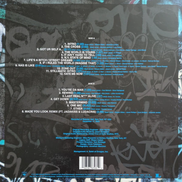 Виниловая пластинка NAS MADE YOU LOOK: GOD`S SON LIVE 2002