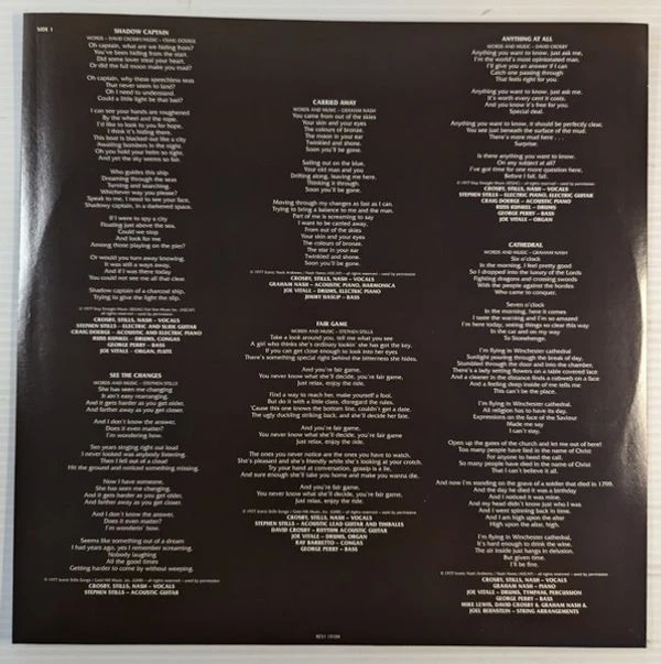 Виниловая пластинка CROSBY, STILLS & NASH CSN