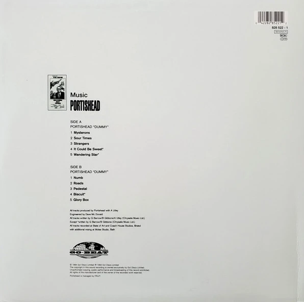 Виниловая пластинка PORTISHEAD Dummy