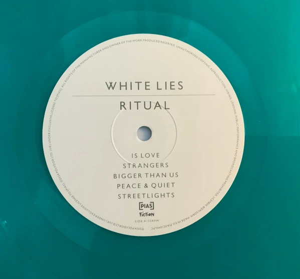 Виниловая пластинка WHITE LIES RITUAL