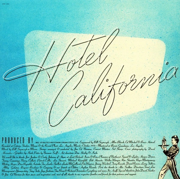 Виниловая пластинка EAGLES HOTEL CALIFORNIA
