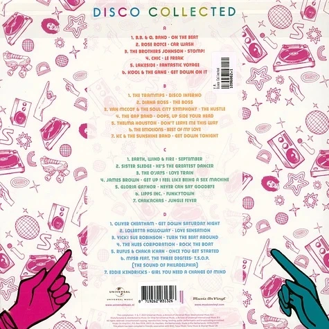 Виниловая пластинка VARIOUS DISCO COLLECTED