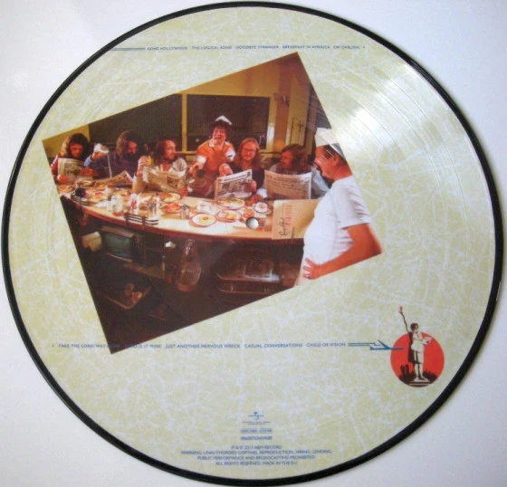 Виниловая пластинка SUPERTRAMP BREAKFAST IN AMERICA