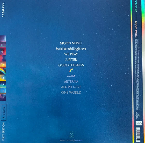 Виниловая пластинка COLDPLAY MOON MUSIC