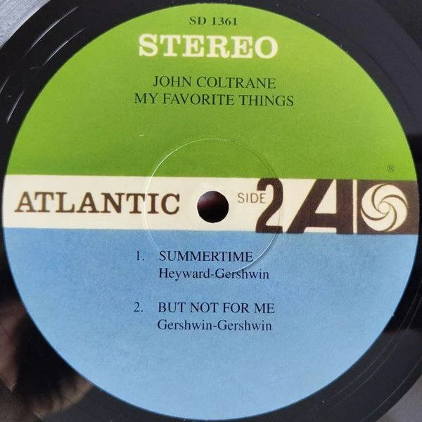 Виниловая пластинка JOHN COLTRANE MY FAVORITE THINGS
