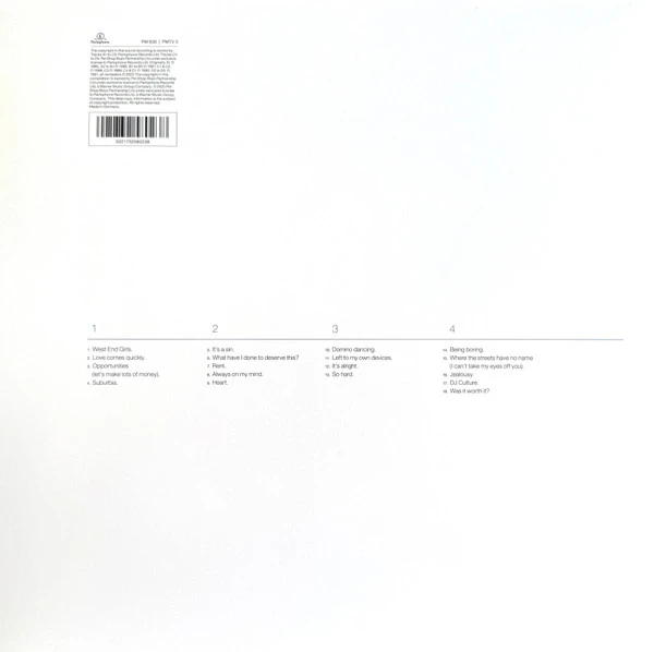 Виниловая пластинка PET SHOP BOYS Discography 2023 Remastered