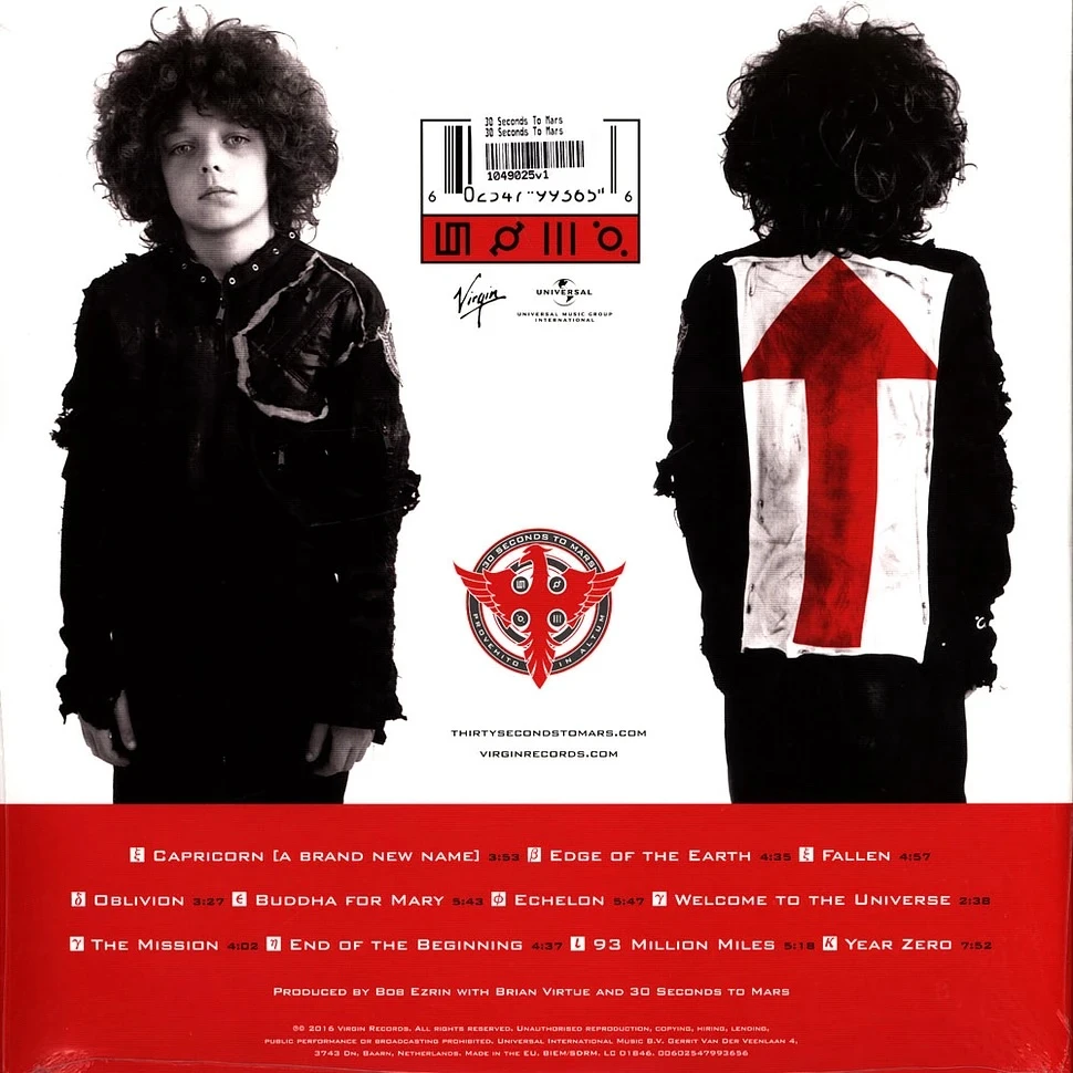 Виниловая пластинка 30 Seconds To Mars 30 Seconds To Mars