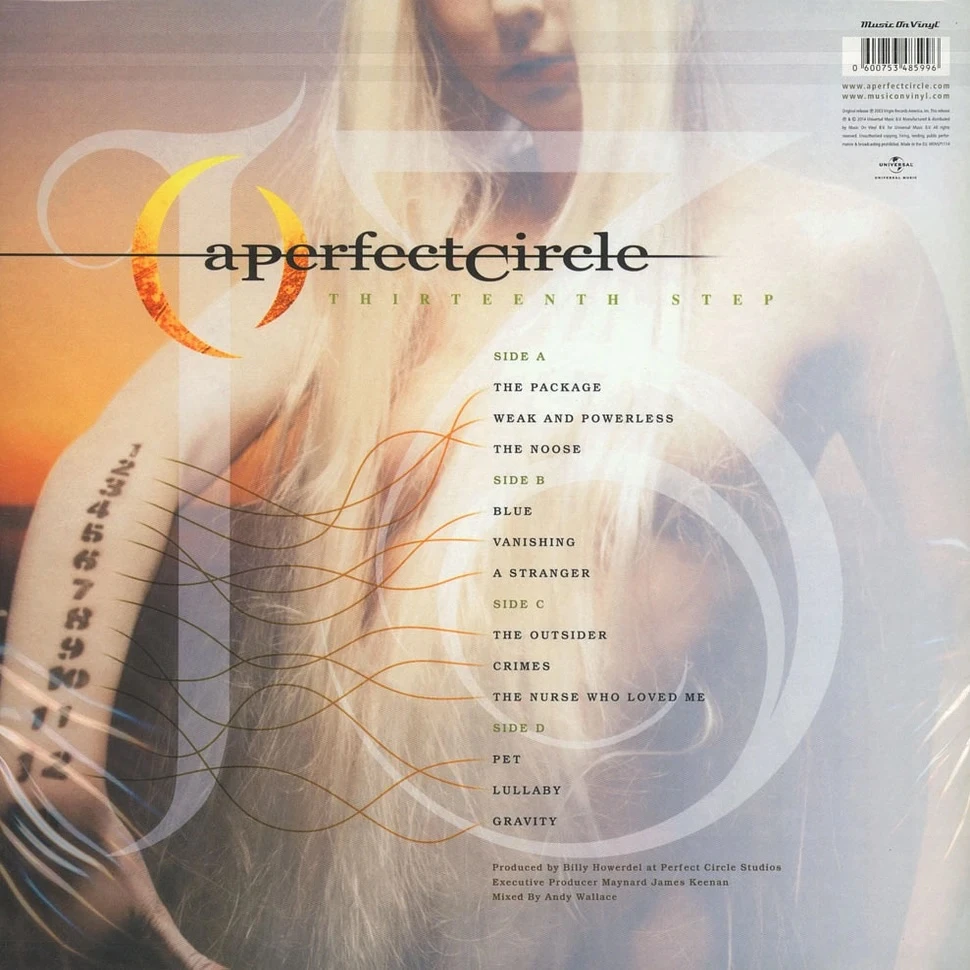 Виниловая пластинка A PERFECT CIRCLE THIRTEENTH STEP
