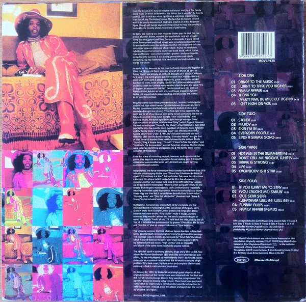 Виниловая пластинка SLY & THE FAMILY STONE BEST OF