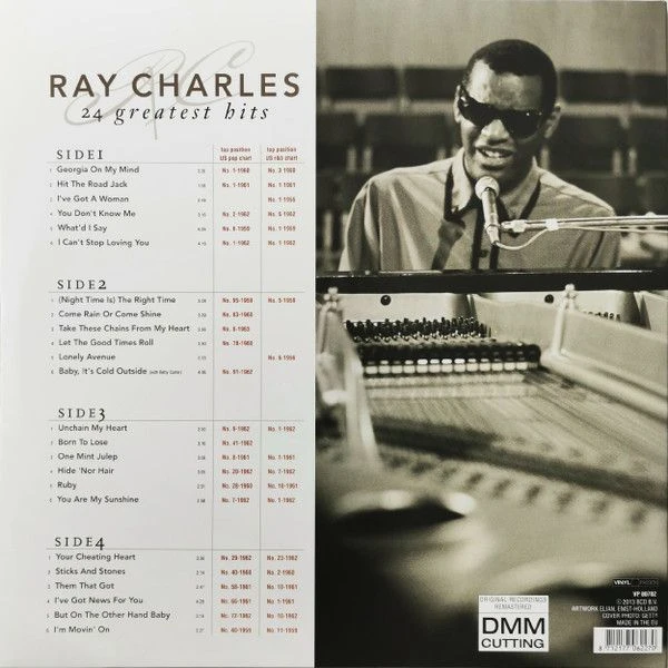 Виниловая пластинка Ray Charles 24 Greatest Hits