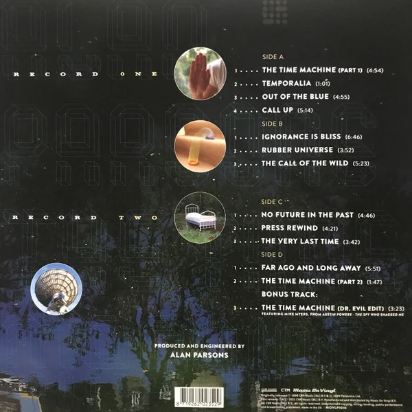 Виниловая пластинка ALAN PARSONS  THE TIME MACHINE