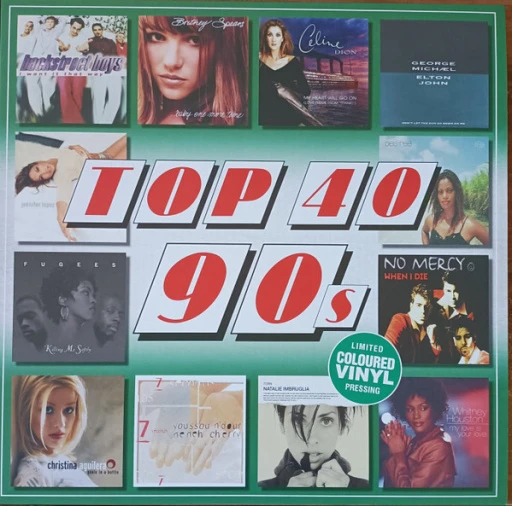 Виниловая пластинка VARIOUS TOP 40 - 90S