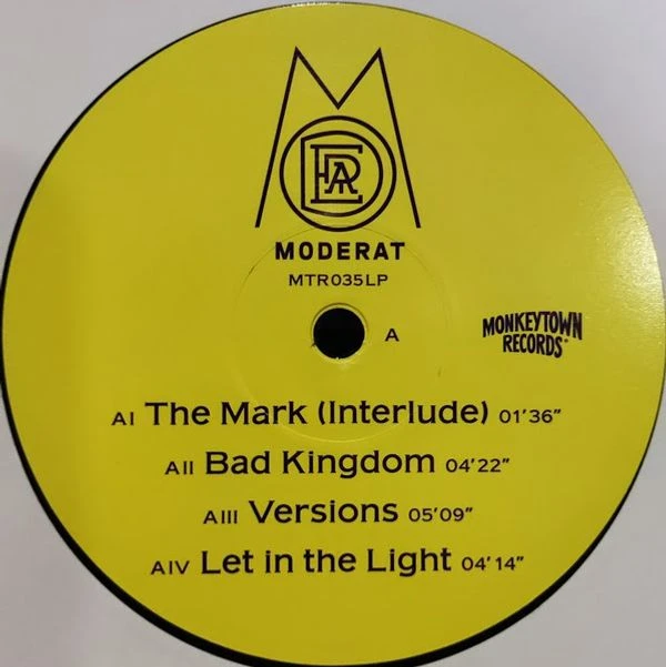 Виниловая пластинка MODERAT (APPARAT & MODESELEKTOR) II