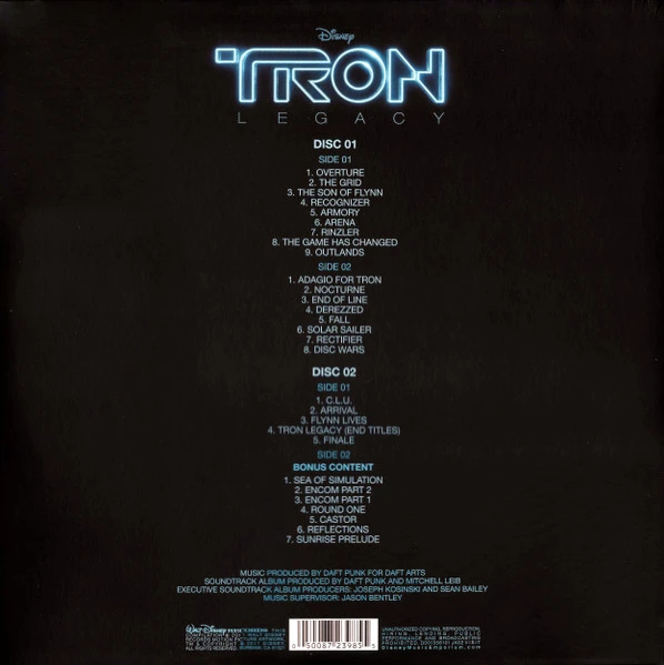 Виниловая пластинка DAFT PUNK OST TRON LEGACY