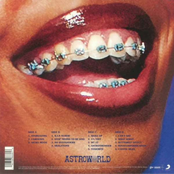 Виниловая пластинка TRAVIS SCOTT ASTROWORLD