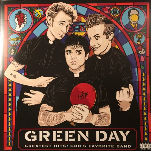Виниловая пластинка GREEN DAY GREATEST HITS: GOD'S FAVORITE