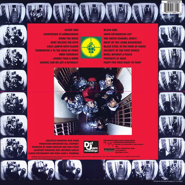 Виниловая пластинка PUBLIC ENEMY IT TAKES A NATION OF MILLIONS TO HOLD US BACK