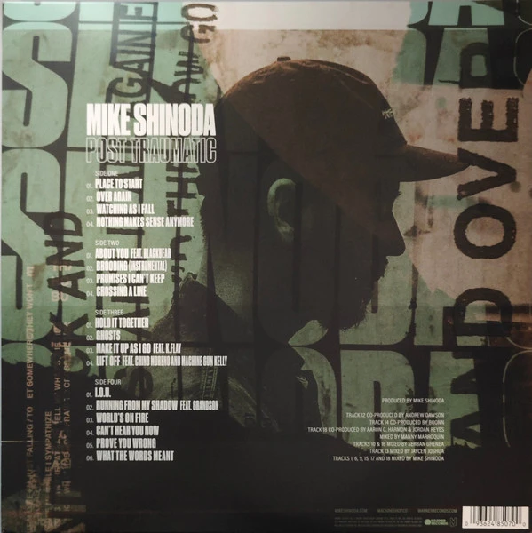 Виниловая пластинка MIKE SHINODA POST TRAUMATIC