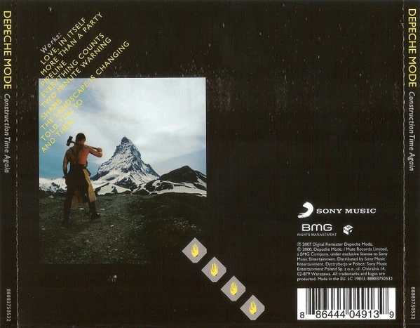 CD DEPECHE MODE — CONSTRUCTION TIME AGAIN (REMASTERED)