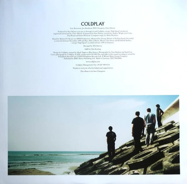 Виниловая пластинка COLDPLAY PARACHUTES