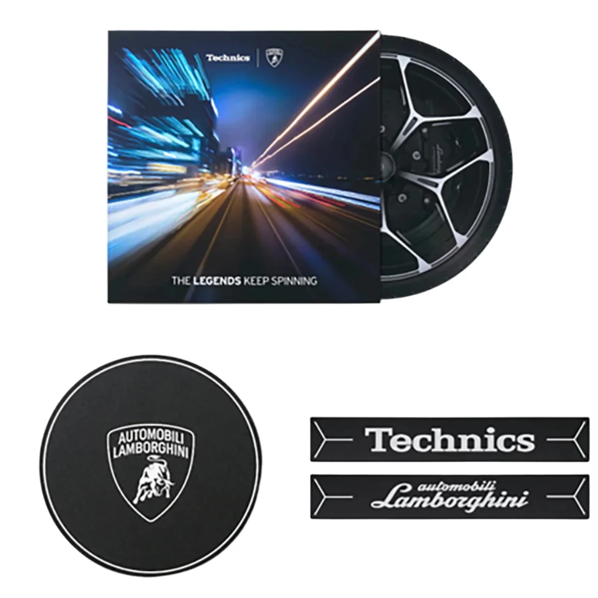 TECHNICS SL-1200M7B Yellow Lamborghini Edition