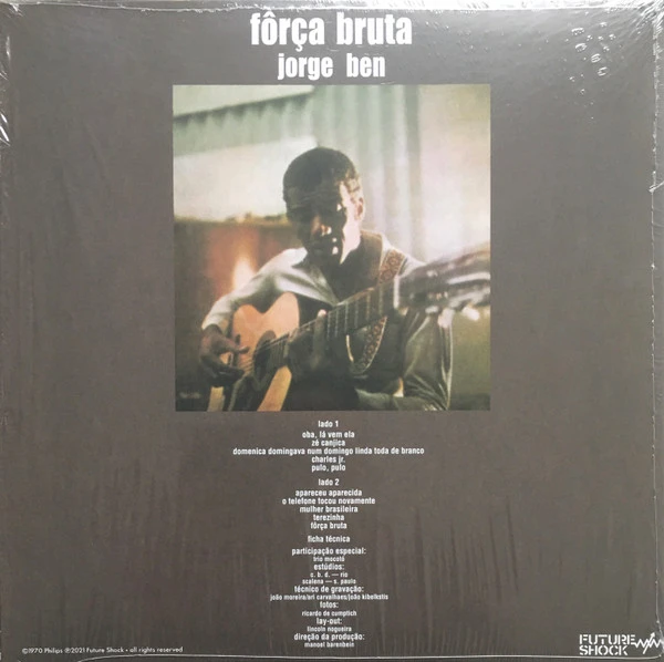 Виниловая пластинка JORGE BEN FORCA BRUTA