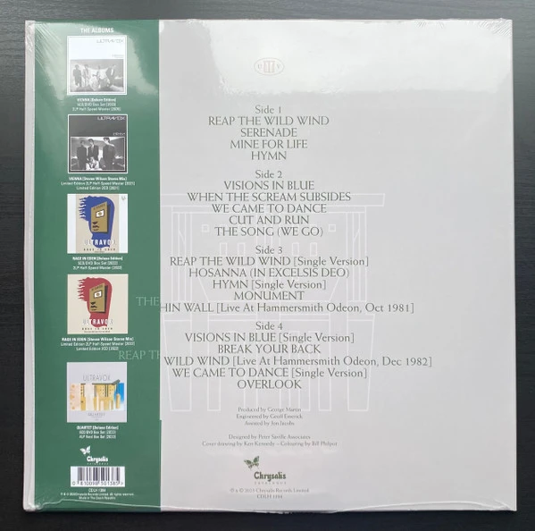 Виниловая пластинка ULTRAVOX QUARTET