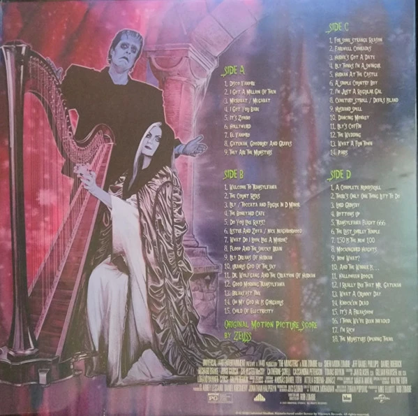 Виниловая пластинка ZEUSS & ROB ZOMBIE MUNSTERS