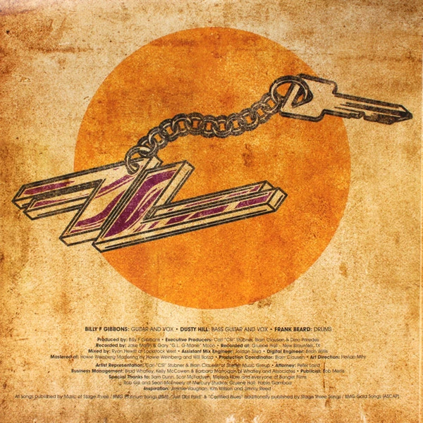Виниловая пластинка ZZ TOP RAW ('THAT LITTLE OL' BAND FROM TEXAS' ORIGINAL SOUNDTRACK)