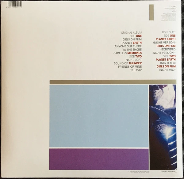 Виниловая пластинка DURAN DURAN DURAN DURAN