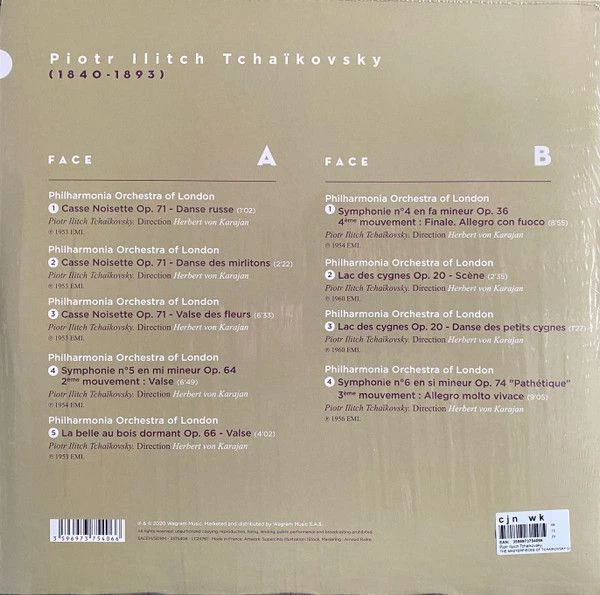 Виниловая пластинка PJOTR ILJITSCH TSCHAIKOWSKI THE MASTERPIECE OF