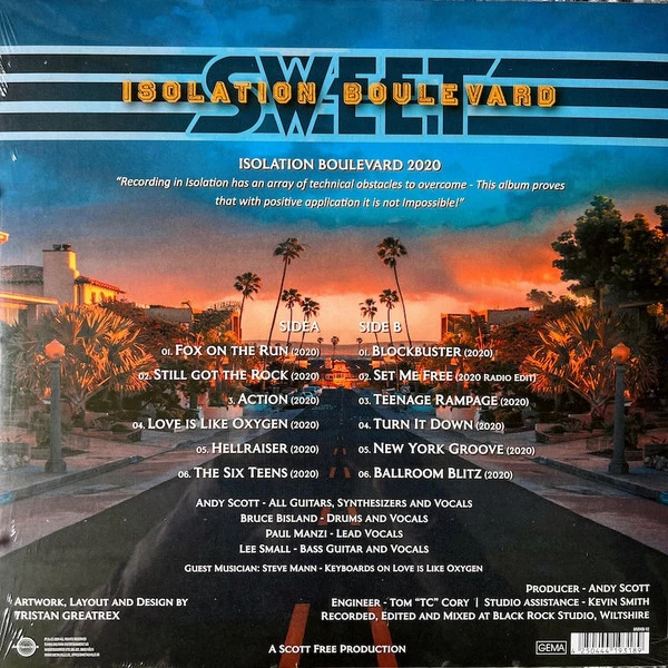 Виниловая пластинка Sweet Isolation Boulevard