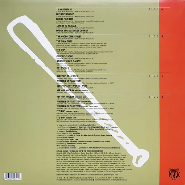Виниловая пластинка Naughty By Nature 19 Naughty Iii