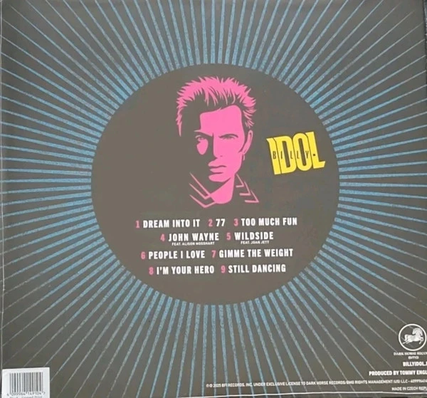 Виниловая пластинка BILLY IDOL Dream Into It