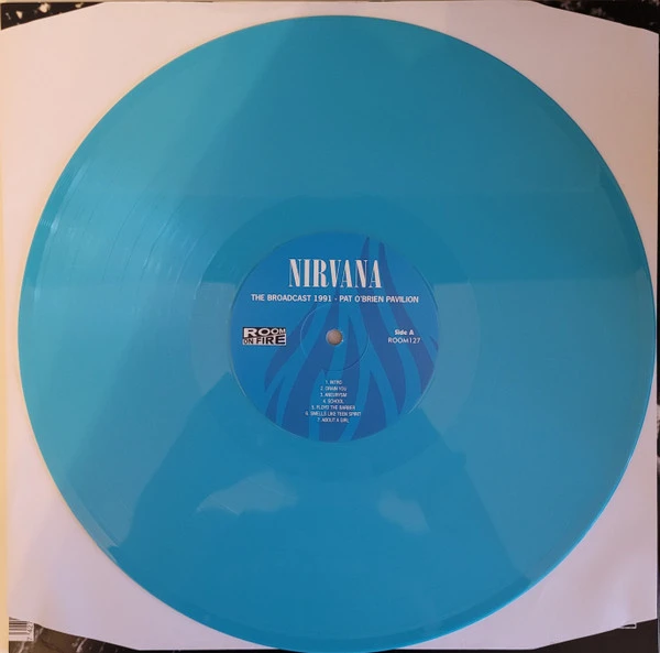 Виниловая пластинка NIRVANA THE BROADCAST 1991, DECEMBER 28- PAT O`BRIEN PAVILION DEL MAR FAIRGROUNDS