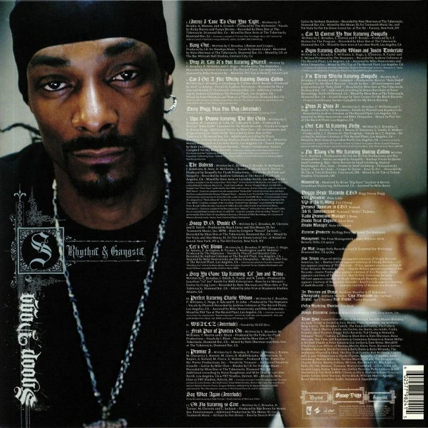 Виниловая пластинка SNOOP DOGG R&G (RHYTHM & GANGSTA): THE MASTERPIECE