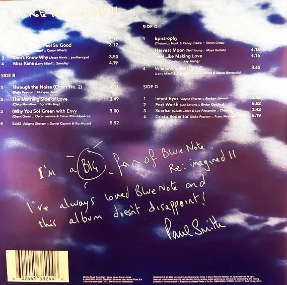 Виниловая пластинка BLUE NOTE Re:imagined II