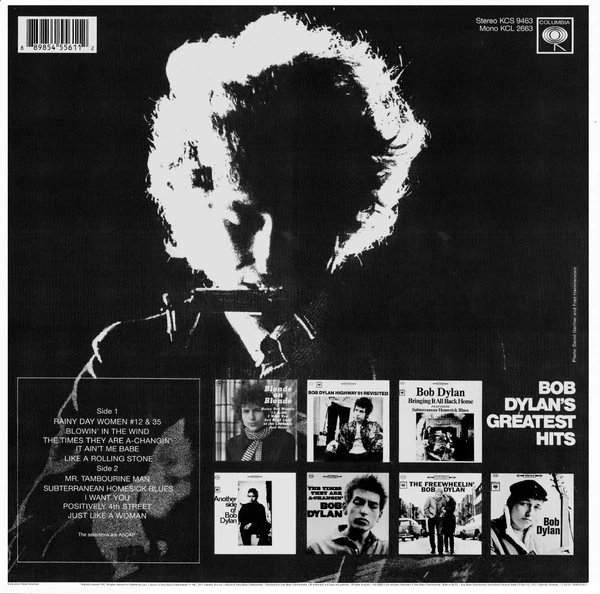 Виниловая пластинка BOB DYLAN GREATEST HITS