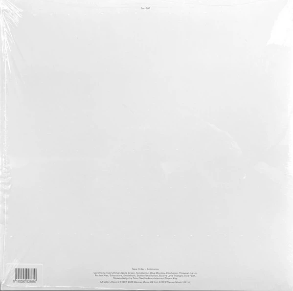 Виниловая пластинка NEW ORDER SUBSTANCE