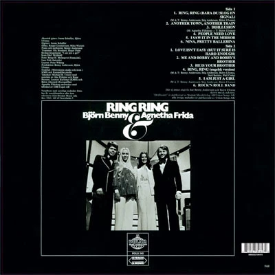Виниловая пластинка ABBA RING RING