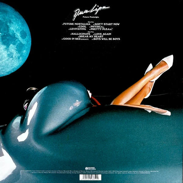 Виниловая пластинка DUA LIPA FUTURE NOSTALGIA