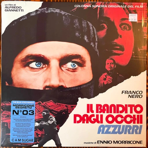 Виниловая пластинка ENNIO MORRICONE IL BANDITO DAGLI OCCHI AZZURRI